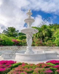 White Marble Fountain