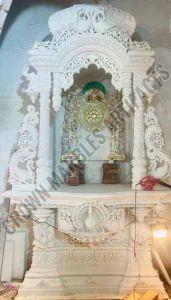 Carved White Marble Temple