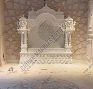 2x4 Feet White Marble Temple