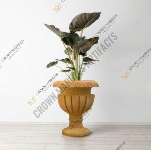 Marble Flower Pot Stand