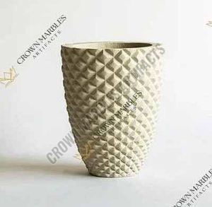 Sandstone Marble Flower Pot
