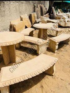Sandstone Garden Sofa