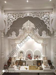 Pure Makrana White Marble Temple