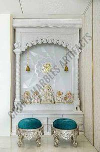 Designer White Marble Temple