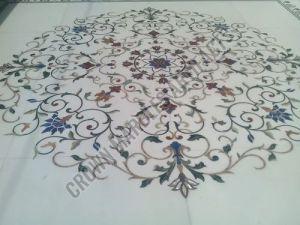 Decorative Marble Inlay Flooring Service