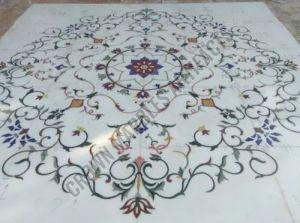Decorative Marble Inlay Flooring Service
