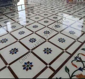 26mm Marble Inlay Flooring Service