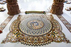 24mm Marble Inlay Flooring Service