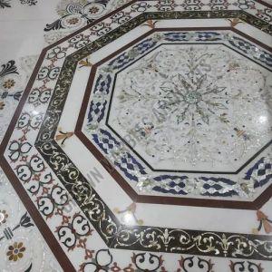 18mm Marble Inlay Flooring Service