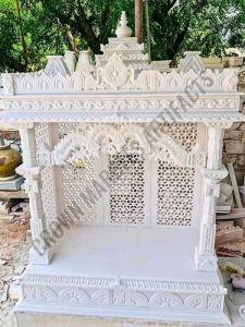 Marble Pooja Temple Peacock