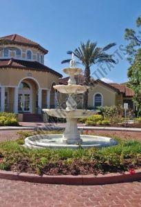 White Marble Fountain