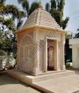 Outdoor Marble Stone Temple