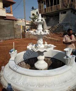 Marble Fountains 4 Horse