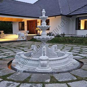 Marble Fountains 4 Horse