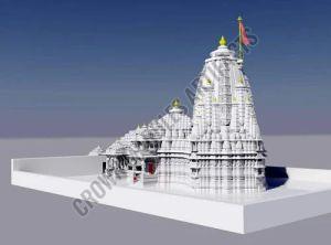 White Sandstone Temple Construction Service