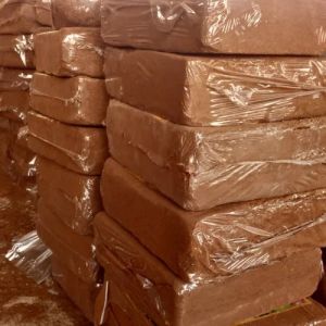 Export Grade High EC Coco Peat Block (5 Kgs)