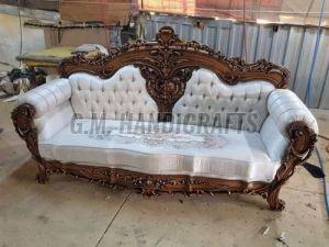 Grand Wooden Maharaja Sofa Set