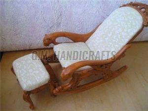Modern Wooden King Rocking Chair