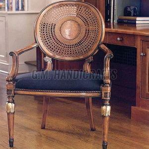 Wooden Armrest Chair