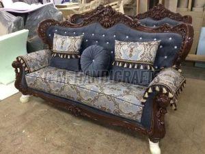 Grand Wooden Maharaja Sofa Set