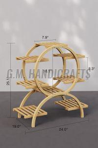 Decorative Wooden Planter Stand