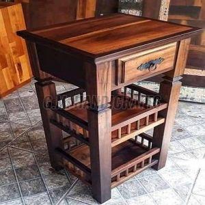 Designer Wooden Side Table