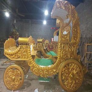 Golden Wooden Wedding Baggi