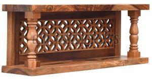 Designer Wooden Wall Shelf