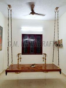 Modern Wooden Hanging Jhula