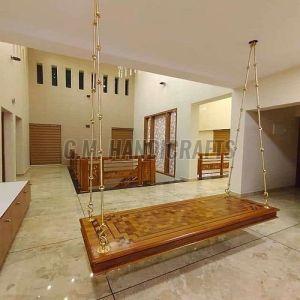 Modern Wooden Hanging Jhula