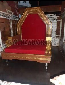 Wooden Guruji Maharaj Chair