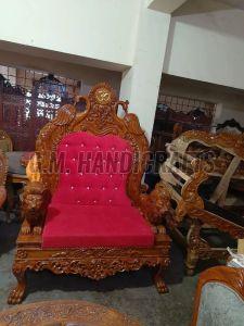 Wooden Guruji Maharaj Chair