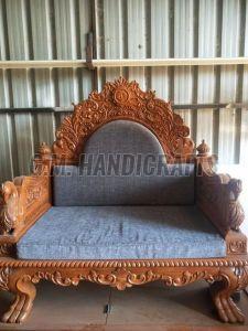 Wooden Guruji Maharaj Chair