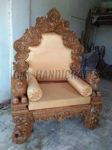 Wooden Maharaja Chair