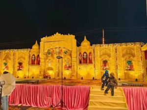 Event Fiber Wedding Stage