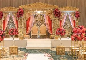 Jodha Fiber Wedding Mandap