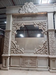 Wedding Decor Fiber Backdrop