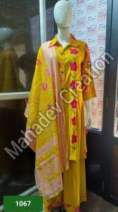 Ladies Ethnic Event Floral Dupatta Suit