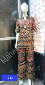 Ladies Tribal Style Tassel Co-ord Set