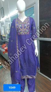 Ladies Ceremonial Wear Floral Suit