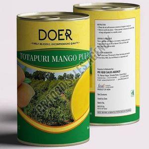 3.1 Kg Doer Totapuri Mango Pulp