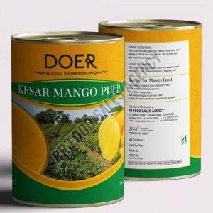 850 Gm Doer Kesar Mango Pulp
