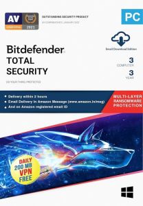 Bitdefender Total Security Latest Version 3 Devices 3 Years Latest Edition