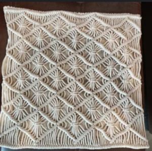 Decorative Handmade Macrame Pillow Cover