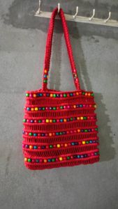 Handmade Macrame Tote Sling Bag