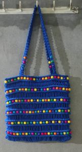 Handmade Macrame Tote Sling Bag