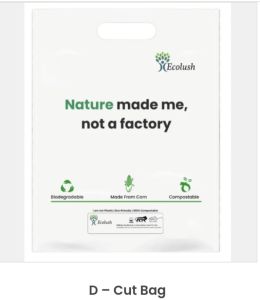 Biodegradable D Cut Bags