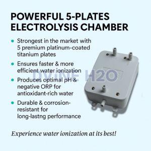 Crystal Alkaline Water Ionizer 5 -Plates Ivory