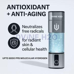 Hyperhydrogen Water Bottle Rose