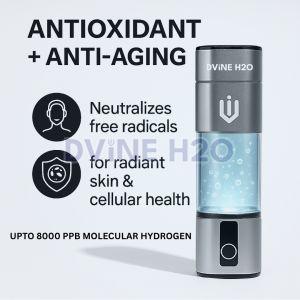 Hyperhydrogen Water Bottle Gravity Grey